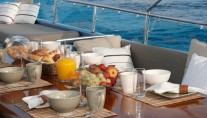 Yacht MAKARENA -  Al Fresco Dining